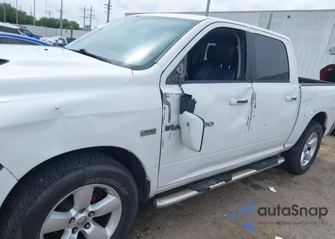 2012 Ram 1500 Sport из США, поврежденный, VIN 1C6RD7MT1CS112248